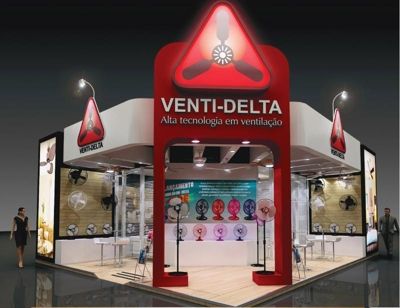 Design de stands para feiras